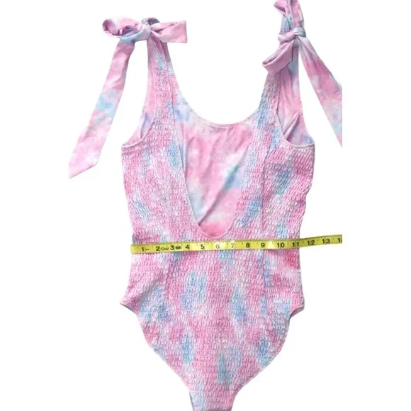 LoveShackFancy Posy Tie Dye Swimsuit XS NWT - Picture 9 of 11